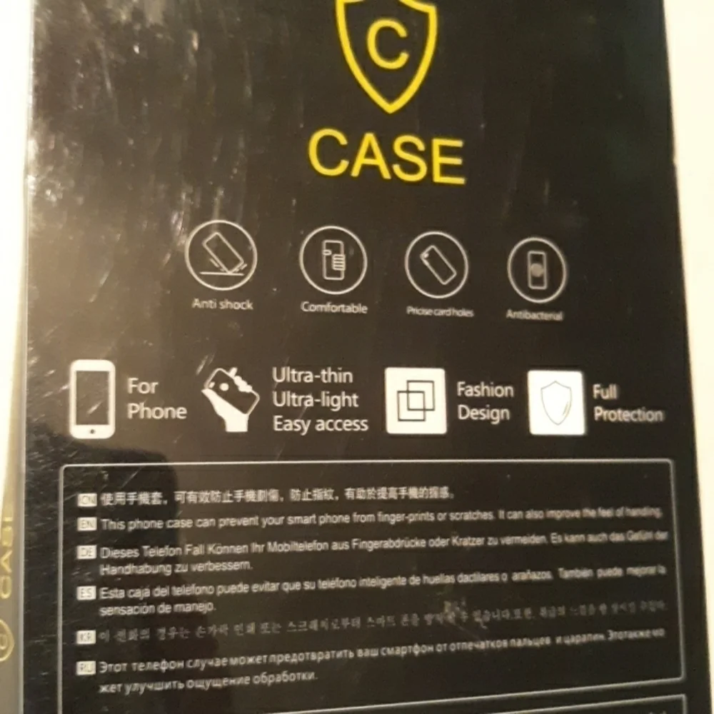 IPHONE 7 plus 2017 navy blue case